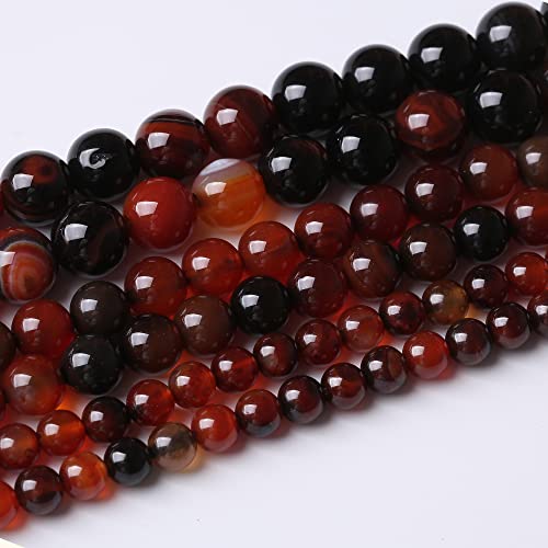 Rote persische Achat-Perlen, rund, lose Perlen, Energiesteinperlen für Schmuckherstellung, Armband, Halskette, 10 mm Rote persische Achat-Perlen, rund, lose Perlen, Energiesteinperlen für Schmuckherstellung, Armband, Halskette, 10 mm von SKKIKHYBPO