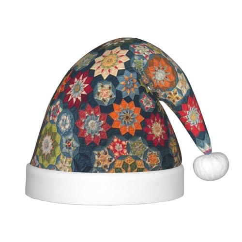 SKKNT Bohème-Blumendruck, Weihnachtsmütze, Weihnachtszubehör, Uni, Outdoor, Weihnachten, Partys, Geschenk, Urlaub SKKNT Bohème-Blumendruck, Weihnachtsmütze, Weihnachtszubehör, Uni, Outdoor, Weihnachten, Partys, Geschenk, Urlaub von SKKNT