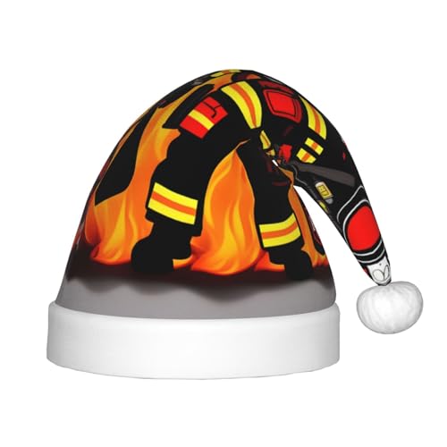SKKNT Feuerwehrmann-Druck, Weihnachtsmütze, Weihnachtszubehör, Uni, Outdoor, Weihnachten, Partys, Geschenk, Urlaub SKKNT Feuerwehrmann-Druck, Weihnachtsmütze, Weihnachtszubehör, Uni, Outdoor, Weihnachten, Partys, Geschenk, Urlaub von SKKNT