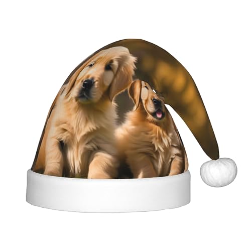 SKKNT Golden Retriever Weihnachtsmütze mit Hundemotiv, Welpen, Haustiere, Weihnachtszubehör, Uni, Outdoor, Weihnachten, Partys, Geschenk, Urlaub SKKNT Golden Retriever Weihnachtsmütze mit Hundemotiv, Welpen, Haustiere, Weihnachtszubehör, Uni, Outdoor, Weihnachten, Partys, Geschenk, Urlaub von SKKNT