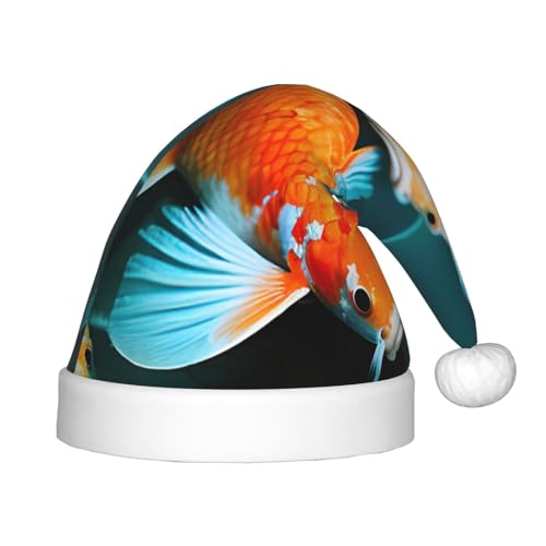 SKKNT Hd Japanischer Koi-Fisch-Druck, Weihnachtsmütze, Weihnachtszubehör, Uni, Outdoor, Weihnachten, Partys, Geschenk, Urlaub SKKNT Hd Japanischer Koi-Fisch-Druck, Weihnachtsmütze, Weihnachtszubehör, Uni, Outdoor, Weihnachten, Partys, Geschenk, Urlaub von SKKNT