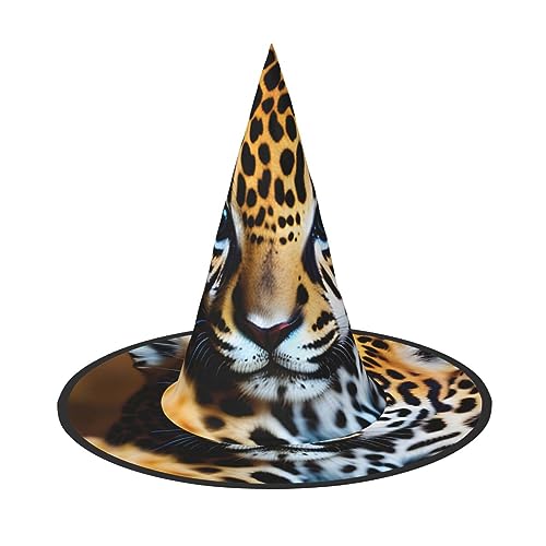 SKKNT Niedlicher Baby-Jaguar-1-Druck, Halloween-Hexenhut, Erwachsene, Halloween-Kostüme, Hexenhüte, Halloween-Dekoration, Party SKKNT Niedlicher Baby-Jaguar-1-Druck, Halloween-Hexenhut, Erwachsene, Halloween-Kostüme, Hexenhüte, Halloween-Dekoration, Party von SKKNT