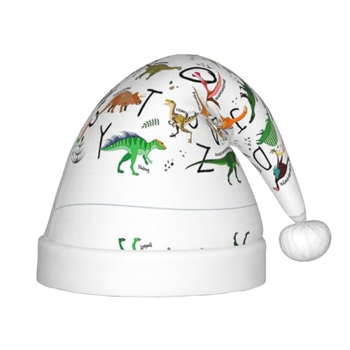 SKKNT Stilvolle Lernalphabete mit Dinosaurier-Druck, Weihnachtsmütze, Weihnachtszubehör, Uni, Outdoor, Weihnachtsfeiern, Geschenk, Urlaub SKKNT Stilvolle Lernalphabete mit Dinosaurier-Druck, Weihnachtsmütze, Weihnachtszubehör, Uni, Outdoor, Weihnachtsfeiern, Geschenk, Urlaub von SKKNT