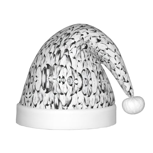 SKKNT Stilvolle Weihnachtsmütze mit Pinguin-Muster, Uni, Outdoor-Weihnachtsfeiern, Geschenk von SKKNT