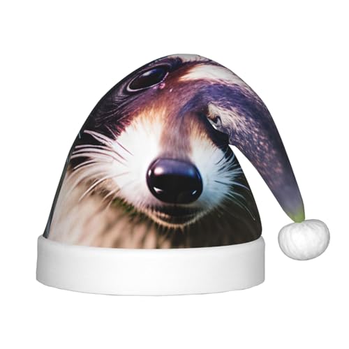SKKNT Weihnachtsmütze, Motiv: Little Raccoon Face 1, bedruckt, Uni, Outdoor, Weihnachten, Partys, Geschenk, Urlaub SKKNT Weihnachtsmütze, Motiv: Little Raccoon Face 1, bedruckt, Uni, Outdoor, Weihnachten, Partys, Geschenk, Urlaub von SKKNT