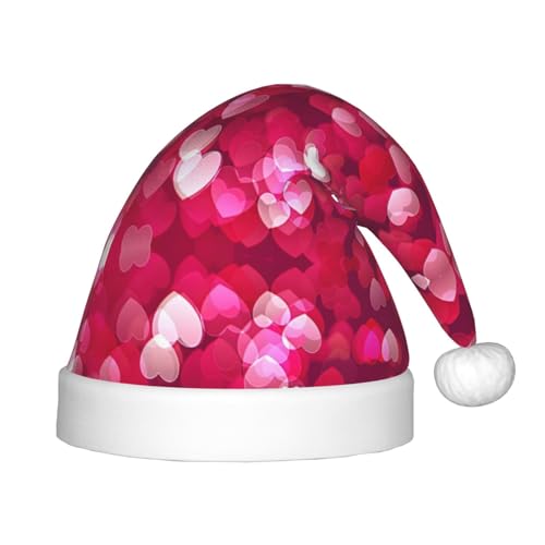 SKKNT Weihnachtsmütze mit Herz-Aufdruck, für Valentinstag, Uni, Outdoor, Weihnachten, Partys, Geschenk, Urlaub SKKNT Weihnachtsmütze mit Herz-Aufdruck, für Valentinstag, Uni, Outdoor, Weihnachten, Partys, Geschenk, Urlaub von SKKNT