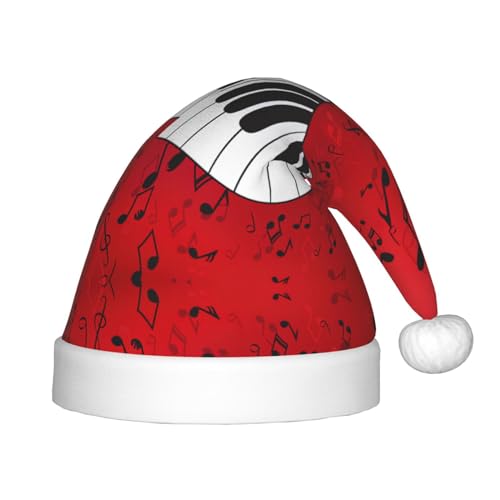 SKKNT Weihnachtsmütze mit Musiknoten, Klavierdruck, Weihnachtszubehör, Uni, Outdoor, Weihnachten, Partys, Geschenk, Urlaub SKKNT Weihnachtsmütze mit Musiknoten, Klavierdruck, Weihnachtszubehör, Uni, Outdoor, Weihnachten, Partys, Geschenk, Urlaub von SKKNT