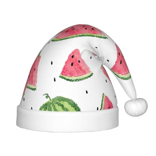 SKKNT Weihnachtsmütze mit Wassermelonen-Motiv und frischem Obstdruck, Uni, für den Außenbereich, Weihnachtsfeiern, Geschenk, Urlaub von SKKNT
