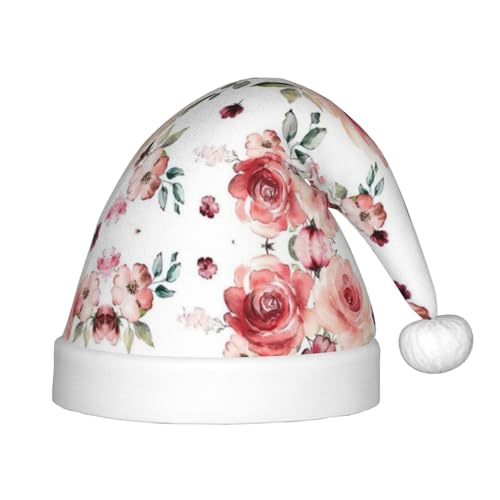 SKKNT Weihnachtsmütze mit blühenden Rosen und Blumen, Uni, für den Außenbereich, Weihnachten, Partys, Geschenk, Urlaub SKKNT Weihnachtsmütze mit blühenden Rosen und Blumen, Uni, für den Außenbereich, Weihnachten, Partys, Geschenk, Urlaub von SKKNT