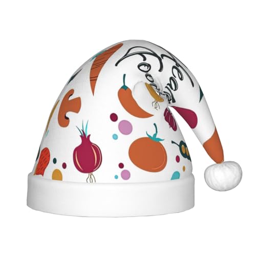 SKKNT Weihnachtsmütze mit gesundem Essen, Weihnachtszubehör, Uni, Outdoor, Weihnachten, Partys, Geschenk, Urlaub SKKNT Weihnachtsmütze mit gesundem Essen, Weihnachtszubehör, Uni, Outdoor, Weihnachten, Partys, Geschenk, Urlaub von SKKNT