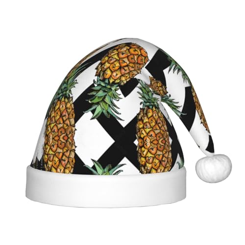 Weihnachtsmütze mit Ananas-Druck, Uni, für den Außenbereich, Weihnachten, Partys, Geschenk, Urlaub Weihnachtsmütze mit Ananas-Druck, Uni, für den Außenbereich, Weihnachten, Partys, Geschenk, Urlaub von SKKNT
