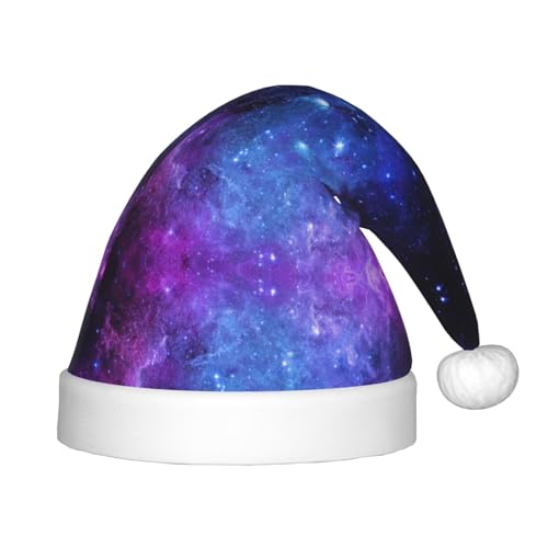 Weihnachtsmütze mit Galaxie-Stern-Motiv, Weltraum-Druck, Uni, Outdoor-Weihnachtsfeiern, Geschenk, Urlaub Weihnachtsmütze mit Galaxie-Stern-Motiv, Weltraum-Druck, Uni, Outdoor-Weihnachtsfeiern, Geschenk, Urlaub von SKKNT