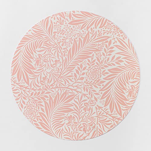 SKLUM Rundes Vinyl-Tischset Jared Pinkes Dahlie von SKLUM