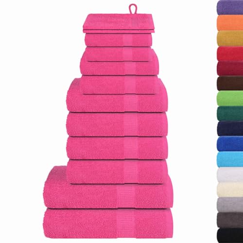 SKM 12-TLG. Handtuch-Set Rosa 360 g/m² 100% Baumwolle,Heim & Garten,Haushaltswäsche,Handtücher,Badetücher & Handtücher,Rosa,1.95 kg,137111 SKM 12-TLG. Handtuch-Set Rosa 360 g/m² 100% Baumwolle,Heim & Garten,Haushaltswäsche,Handtücher,Badetücher & Handtücher,Rosa,1.95 kg,137111 von SKM