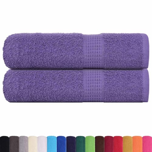SKM Badetücher 2 STK. Lila 100x150 cm 360 g/m² 100% Baumwolle,Heim & Garten,Haushaltswäsche,Handtücher,Lila,1.33 kg,136884 SKM Badetücher 2 STK. Lila 100x150 cm 360 g/m² 100% Baumwolle,Heim & Garten,Haushaltswäsche,Handtücher,Lila,1.33 kg,136884 von SKM