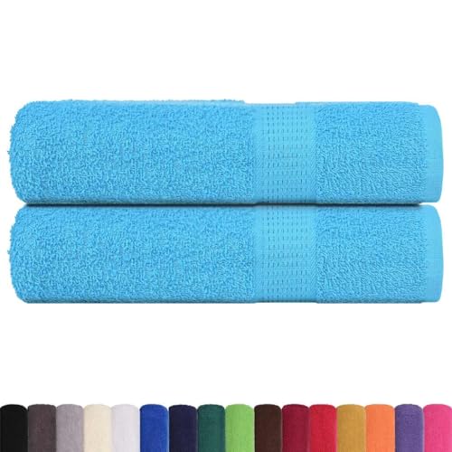 SKM Duschtücher 2 STK. Türkis 70x140 cm 360 g/m² 100% Baumwolle,Heim & Garten,Haushaltswäsche,Handtücher,Türkis,0.91 kg,136977 SKM Duschtücher 2 STK. Türkis 70x140 cm 360 g/m² 100% Baumwolle,Heim & Garten,Haushaltswäsche,Handtücher,Türkis,0.91 kg,136977 von SKM