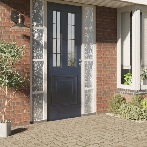 SKM Fensterfolie Matt Blumenmuster 45x500 cm PVC,Heim & Garten,Dekoration,Fensterdrapierung,Fensterfolie,Frosted Blume,0.52 kg,155847 von SKM