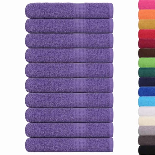 SKM Handtücher 10 STK. Lila 100x200 cm 360 g/m² 100% Baumwolle,Heim & Garten,Haushaltswäsche,Handtücher,Lila,8.47 kg,136892 SKM Handtücher 10 STK. Lila 100x200 cm 360 g/m² 100% Baumwolle,Heim & Garten,Haushaltswäsche,Handtücher,Lila,8.47 kg,136892 von SKM
