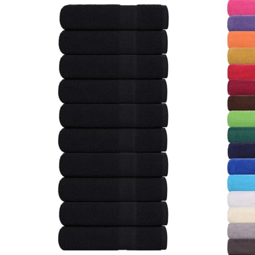 SKM Handtücher 10 STK. Schwarz 50x100 cm 360 g/m² 100% Baumwolle,Heim & Garten,Haushaltswäsche,Handtücher,Schwarz,2.21 kg,136952 SKM Handtücher 10 STK. Schwarz 50x100 cm 360 g/m² 100% Baumwolle,Heim & Garten,Haushaltswäsche,Handtücher,Schwarz,2.21 kg,136952 von SKM