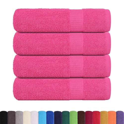 SKM Handtücher 4 STK. Rosa 50x100 cm 360 g/m² 100% Baumwolle,Heim & Garten,Haushaltswäsche,Handtücher,Rosa,0.96 kg,137047 SKM Handtücher 4 STK. Rosa 50x100 cm 360 g/m² 100% Baumwolle,Heim & Garten,Haushaltswäsche,Handtücher,Rosa,0.96 kg,137047 von SKM