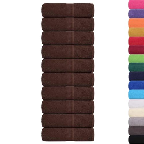 SKM Waschhandtücher 10 Stück FROGN Braun 30x30 cm 100% Baumwolle,Heim & Garten,Haushaltswäsche,Handtücher,Braun,0.5 kg,136754 SKM Waschhandtücher 10 Stück FROGN Braun 30x30 cm 100% Baumwolle,Heim & Garten,Haushaltswäsche,Handtücher,Braun,0.5 kg,136754 von SKM