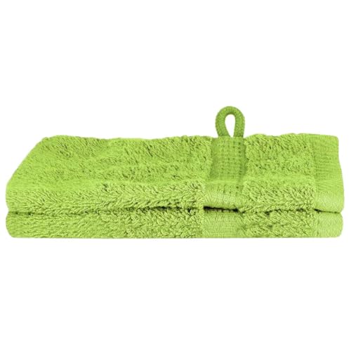 SKM Waschlappen 2 pcs Apfelgrün Baumwolle,Heim & Garten,Haushaltswäsche,Handtücher,Grün,0.1 kg,137488 SKM Waschlappen 2 pcs Apfelgrün Baumwolle,Heim & Garten,Haushaltswäsche,Handtücher,Grün,0.1 kg,137488 von SKM