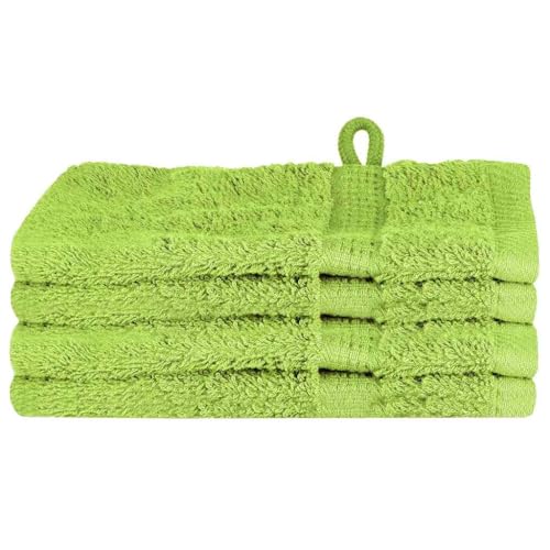 SKM Waschlappen 4 pcs Apfelgrün Baumwolle,Heim & Garten,Haushaltswäsche,Handtücher,Grün,0.19 kg,137489 SKM Waschlappen 4 pcs Apfelgrün Baumwolle,Heim & Garten,Haushaltswäsche,Handtücher,Grün,0.19 kg,137489 von SKM