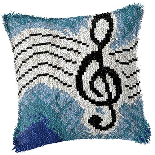 DIY knüpfen Set Knüpfteppich Für Kinder Und Erwachsene Knüpfteppich Knüpfset Knüpfpackung zum Selber Knüpfen Teppich Latch Hook Kit Niedliche Tier Motive Deko-Kissen Bastelset 43x43cm,A DIY knüpfen Set Knüpfteppich Für Kinder Und Erwachsene Knüpfteppich Knüpfset Knüpfpackung zum Selber Knüpfen Teppich Latch Hook Kit Niedliche Tier Motive Deko-Kissen Bastelset 43x43cm,A von UNGROL