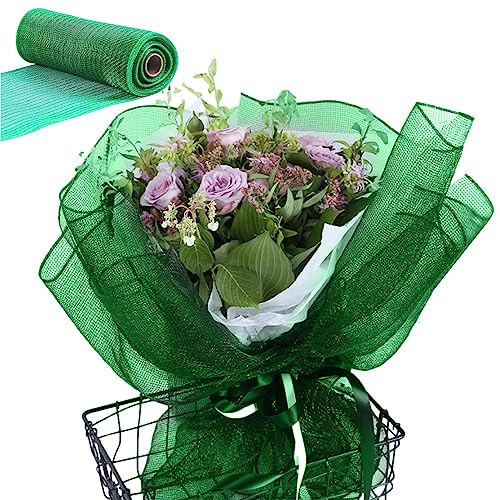 Deko-Mesh-Band – Geschenk-Mesh-Rolle, Poly-Mesh – zuschneidbares Geschenkband, weiches, atmungsaktives Netzgewebe, Poly-Mesh-Band, Dekoration für Dekoration, Schleifen, Basteln Skuda von SKUDA