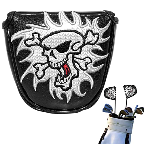 SKUDA Golf-Putter-Abdeckungen – Golf-Putter-Abdeckungen, tragbare Golfabdeckungen mit Magnetverschluss, Schlägerhaube für Anfänger, Golfliebhaber von SKUDA