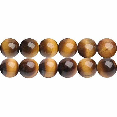 SKYBEADS Natürliche Tigerauge Braun Runde 6mm Edelstein Perlen für Armbänder Ohrringe Schmuckherstellung Auffädeln Schmuckherstellung 38cm Strang Approx 60 Stück SKYBEADS Natürliche Tigerauge Braun Runde 6mm Edelstein Perlen für Armbänder Ohrringe Schmuckherstellung Auffädeln Schmuckherstellung 38cm Strang Approx 60 Stück von SKYBEADS