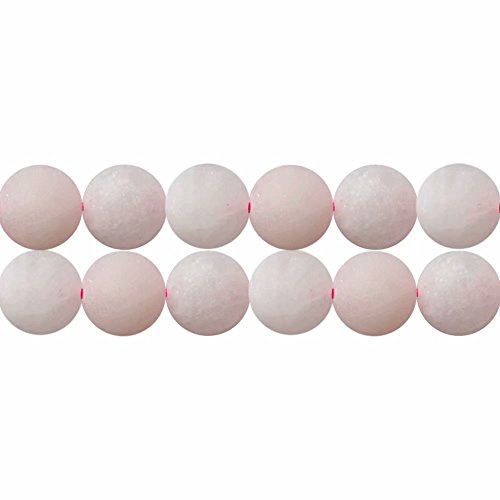 SKYBEADS Perlen Rosenquarz Mattiert Runde 6mm Naturstein Perlen zum Auffädeln 38cm Strang Approx 60 Stück SKYBEADS Perlen Rosenquarz Mattiert Runde 6mm Naturstein Perlen zum Auffädeln 38cm Strang Approx 60 Stück von SKYBEADS