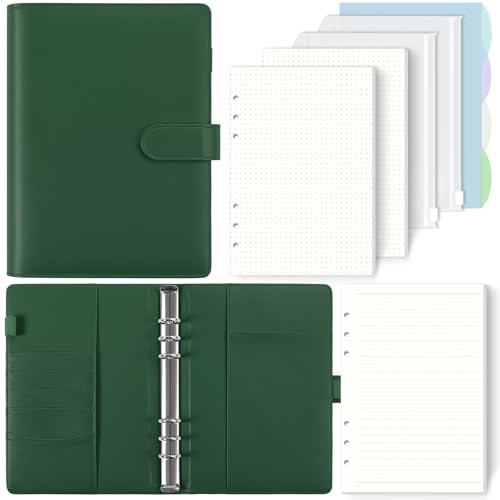 SKYDYE A5 Ringbuch, Ringbuch A5 Nachfüllbar,135 Blätter A5 Nachfüllpapier, Notizbuch A5 Mit Bindertaschen, A5 Binder Für Schulnotizen Und Reisetagebücher dr SKYDYE A5 Ringbuch, Ringbuch A5 Nachfüllbar,135 Blätter A5 Nachfüllpapier, Notizbuch A5 Mit Bindertaschen, A5 Binder Für Schulnotizen Und Reisetagebücher dr von SKYDUE