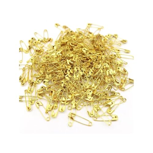 500 Stück 19 mm goldene Sicherheitsnadeln, für Zuhause, Büro, Kunst, Handwerk, Schmuckherstellung 500 Stück 19 mm goldene Sicherheitsnadeln, für Zuhause, Büro, Kunst, Handwerk, Schmuckherstellung von SKYPRO