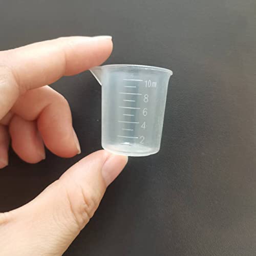SKYPRO 50 Stück 10 ml Harz-Mischbecher, Flüssigkeitsmessbecher, Kunststoffbecher, Graduierung, Epoxidharzbecher für Harz, Epoxidharz, Farbe, Lebensmittel, Laborgebrauch SKYPRO 50 Stück 10 ml Harz-Mischbecher, Flüssigkeitsmessbecher, Kunststoffbecher, Graduierung, Epoxidharzbecher für Harz, Epoxidharz, Farbe, Lebensmittel, Laborgebrauch von SKYPRO