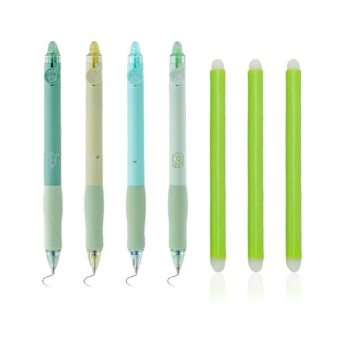 4 Schüler-Kugelschreiber, 3 Gummistifte, Blauer Gelstift, Einziehbarer Gelstift, Kugelschreiber-Set 4 Schüler-Kugelschreiber, 3 Gummistifte, Blauer Gelstift, Einziehbarer Gelstift, Kugelschreiber-Set von SLAXJNE