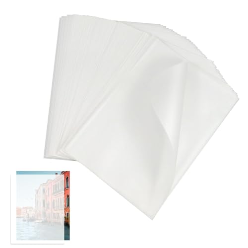 SLAXJNE 100 Blatt A4-Kopierpapier, Transparentpapier, Transparentpapier Zum Bedrucken, Kleidungstrennpapier, Geschenkpapier, Schuh- Und Kleidungsfutterpapier SLAXJNE 100 Blatt A4-Kopierpapier, Transparentpapier, Transparentpapier Zum Bedrucken, Kleidungstrennpapier, Geschenkpapier, Schuh- Und Kleidungsfutterpapier von SLAXJNE