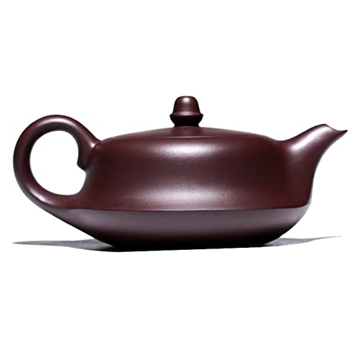 Teekanne aus violettem Ton, 260 ml, Keramik, Kungfu-Teekanne, handgefertigter Filter-Teekessel, Anfänger, traditionelle Teekanne für Haushalt, Büro von SLCHJX