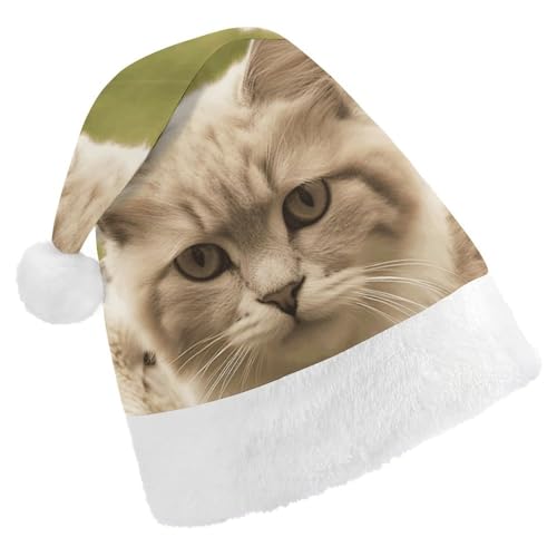 Weihnachtsmütze für Erwachsene, bequeme Weihnachtsmütze, Weihnachtsmütze, Katze und Schaf, bedruckte Weihnachtsmützen für Unisex Weihnachtsmütze für Erwachsene, bequeme Weihnachtsmütze, Weihnachtsmütze, Katze und Schaf, bedruckte Weihnachtsmützen für Unisex von SLKMHFT