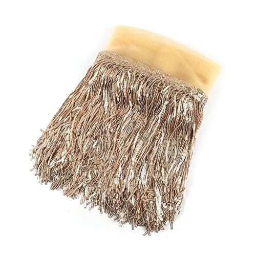 Fransenquastenbesatz, 1/2/4 Yards, 10/18 cm, bunte Paillettenquaste, Fransenbesatz, Spitze, Tanzbekleidung, Vorhangstoff, Nähzubehör, Fransenbesatz, Quastenspitze (5Rot, 18 cm - 4 Yards)(2lightgold,10 Fransenquastenbesatz, 1/2/4 Yards, 10/18 cm, bunte Paillettenquaste, Fransenbesatz, Spitze, Tanzbekleidung, Vorhangstoff, Nähzubehör, Fransenbesatz, Quastenspitze (5Rot, 18 cm - 4 Yards)(2lightgold,10 von SLSKO