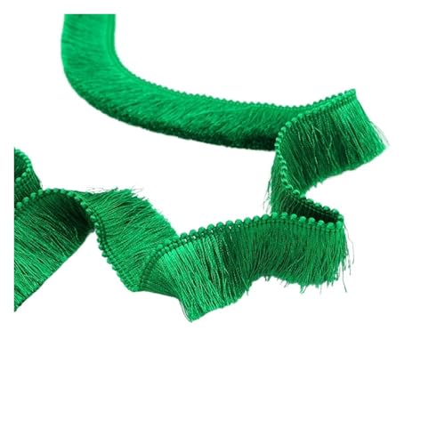 Fransenquastenbesatz, 1 m dick, Polyester-Spitzenfransenbesatz, Kopfbedeckung, Kleidung, Kissen, Dekorationsband, farbige Fransen, 2,8 cm, Rosa, Weiß, Schwarz, Grau, Grün, Fransenbesatz, Quastenspitze Fransenquastenbesatz, 1 m dick, Polyester-Spitzenfransenbesatz, Kopfbedeckung, Kleidung, Kissen, Dekorationsband, farbige Fransen, 2,8 cm, Rosa, Weiß, Schwarz, Grau, Grün, Fransenbesatz, Quastenspitze von SLSKO