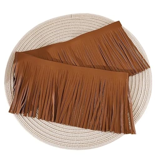 Fransenquastenbesatz, 2 Meter, 10–30 cm x 3 mm, Leder-Wildleder-Quastenfransen-Spitzenband for Handtaschen, Kleidung, Kleider, Dekor, DIY-Nähzubehör, Fransenbesatz, Quastenspitze (TF207-Rot, 3 mm x 20 Fransenquastenbesatz, 2 Meter, 10–30 cm x 3 mm, Leder-Wildleder-Quastenfransen-Spitzenband for Handtaschen, Kleidung, Kleider, Dekor, DIY-Nähzubehör, Fransenbesatz, Quastenspitze (TF207-Rot, 3 mm x 20 von SLSKO
