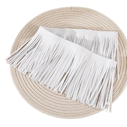 Fransenquastenbesatz, 2 Meter, 10–30 cm x 3 mm, Leder-Wildleder-Quastenfransen-Spitzenband for Handtaschen, Kleidung, Kleider, Dekor, DIY-Nähzubehör, Fransenbesatz, Quastenspitze (TF207-Rot, 3 mm x 20 Fransenquastenbesatz, 2 Meter, 10–30 cm x 3 mm, Leder-Wildleder-Quastenfransen-Spitzenband for Handtaschen, Kleidung, Kleider, Dekor, DIY-Nähzubehör, Fransenbesatz, Quastenspitze (TF207-Rot, 3 mm x 20 von SLSKO
