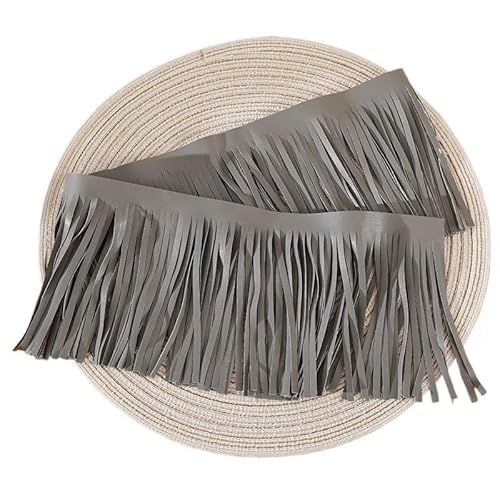 Fransenquastenbesatz, 2 Meter, 10–30 cm x 3 mm, Leder-Wildleder-Quastenfransen-Spitzenband for Handtaschen, Kleidung, Kleider, Dekor, DIY-Nähzubehör, Fransenbesatz, Quastenspitze (TF207-Rot, 3 mm x 20 Fransenquastenbesatz, 2 Meter, 10–30 cm x 3 mm, Leder-Wildleder-Quastenfransen-Spitzenband for Handtaschen, Kleidung, Kleider, Dekor, DIY-Nähzubehör, Fransenbesatz, Quastenspitze (TF207-Rot, 3 mm x 20 von SLSKO