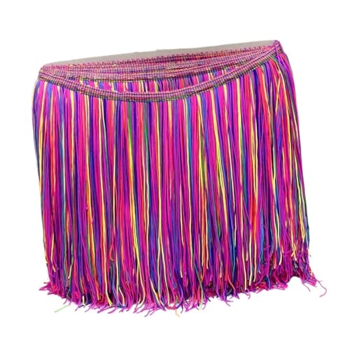 Fransenquastenbesatz, 20 cm, bunt, Fransenquasten-Spitzenstoff, Bühnenauftritt, Hochzeit, Party, Tanzkleid, Dekoration, Besatz, DIY-Nähzubehör, Fransenbesatz, Quastenspitze (Rosa, 20 cm x 10 Yards)(Ro Fransenquastenbesatz, 20 cm, bunt, Fransenquasten-Spitzenstoff, Bühnenauftritt, Hochzeit, Party, Tanzkleid, Dekoration, Besatz, DIY-Nähzubehör, Fransenbesatz, Quastenspitze (Rosa, 20 cm x 10 Yards)(Ro von SLSKO