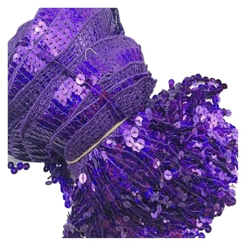 Fransenquastenbesatz, 30 cm breit, glitzernd, 7 mm Pailletten, Quaste, Fransenbesatz, Spitzenstoff, lateinamerikanische Bühnentanzröcke, Kleidungsstücke, DIY-Zubehör, Fransenbesatz, Quastenspitze (6,5 Fransenquastenbesatz, 30 cm breit, glitzernd, 7 mm Pailletten, Quaste, Fransenbesatz, Spitzenstoff, lateinamerikanische Bühnentanzröcke, Kleidungsstücke, DIY-Zubehör, Fransenbesatz, Quastenspitze (6,5 von SLSKO