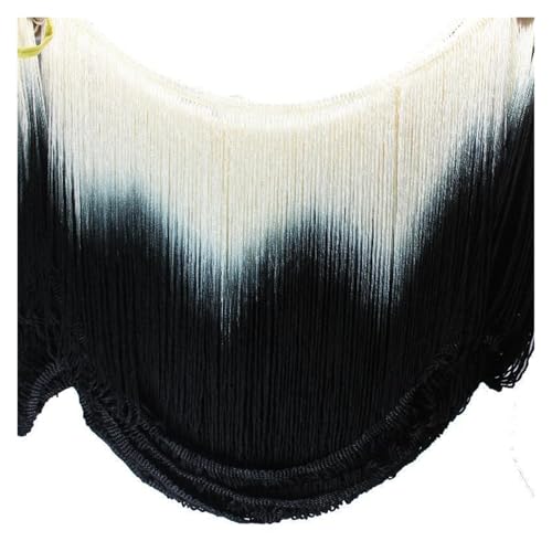 Fransenquastenbesatz, 4,5 m/Set, Fransenquaste, lateinamerikanischer Besatz, Dip-Dye-Ombré-Rayon-Makramee-Spitze, Samba-Tanzbekleidung, Besatz for Nähen, 25–30 cm, Fransenbesatz, Quastenspitze (Dunkel Fransenquastenbesatz, 4,5 m/Set, Fransenquaste, lateinamerikanischer Besatz, Dip-Dye-Ombré-Rayon-Makramee-Spitze, Samba-Tanzbekleidung, Besatz for Nähen, 25–30 cm, Fransenbesatz, Quastenspitze (Dunkel von SLSKO