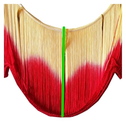Fransenquastenbesatz, 4,5 m/Set, Fransenquaste, lateinamerikanischer Besatz, Dip-Dye-Ombré-Rayon-Makramee-Spitze, Samba-Tanzbekleidung, Besatz for Nähen, 25–30 cm, Fransenbesatz, Quastenspitze (Dunkel Fransenquastenbesatz, 4,5 m/Set, Fransenquaste, lateinamerikanischer Besatz, Dip-Dye-Ombré-Rayon-Makramee-Spitze, Samba-Tanzbekleidung, Besatz for Nähen, 25–30 cm, Fransenbesatz, Quastenspitze (Dunkel von SLSKO