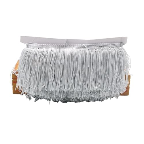 Fransenquastenbesatz, 9/15/20/28 cm, Quastenfransenbesatz aus Polyester, lange Fransen for Nähen for Kleidung, Kleider, Vorhangband, Quasten for Bastelzubehör, Fransenbesatz, Quastenspitze (rot, 15 cm Fransenquastenbesatz, 9/15/20/28 cm, Quastenfransenbesatz aus Polyester, lange Fransen for Nähen for Kleidung, Kleider, Vorhangband, Quasten for Bastelzubehör, Fransenbesatz, Quastenspitze (rot, 15 cm von SLSKO