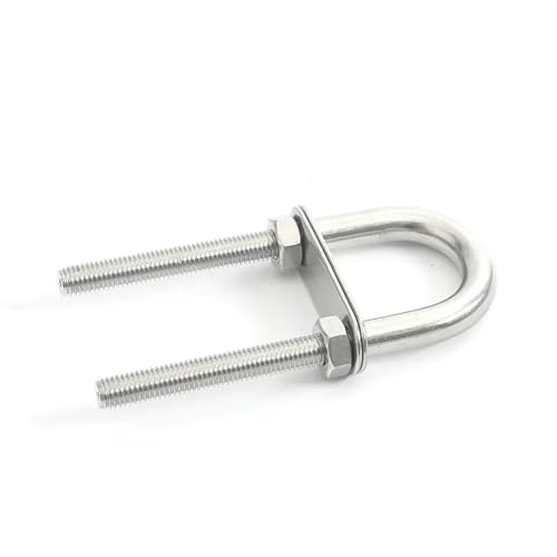 U-Bolzen Edelstahl 304 Marine Rigging Bug Heck Auge U-Bolzen for Boot Hardware Teile Rohr Klemme for Verwendet in einer vielzahl von situationen(M8X100mm) von SLSKO